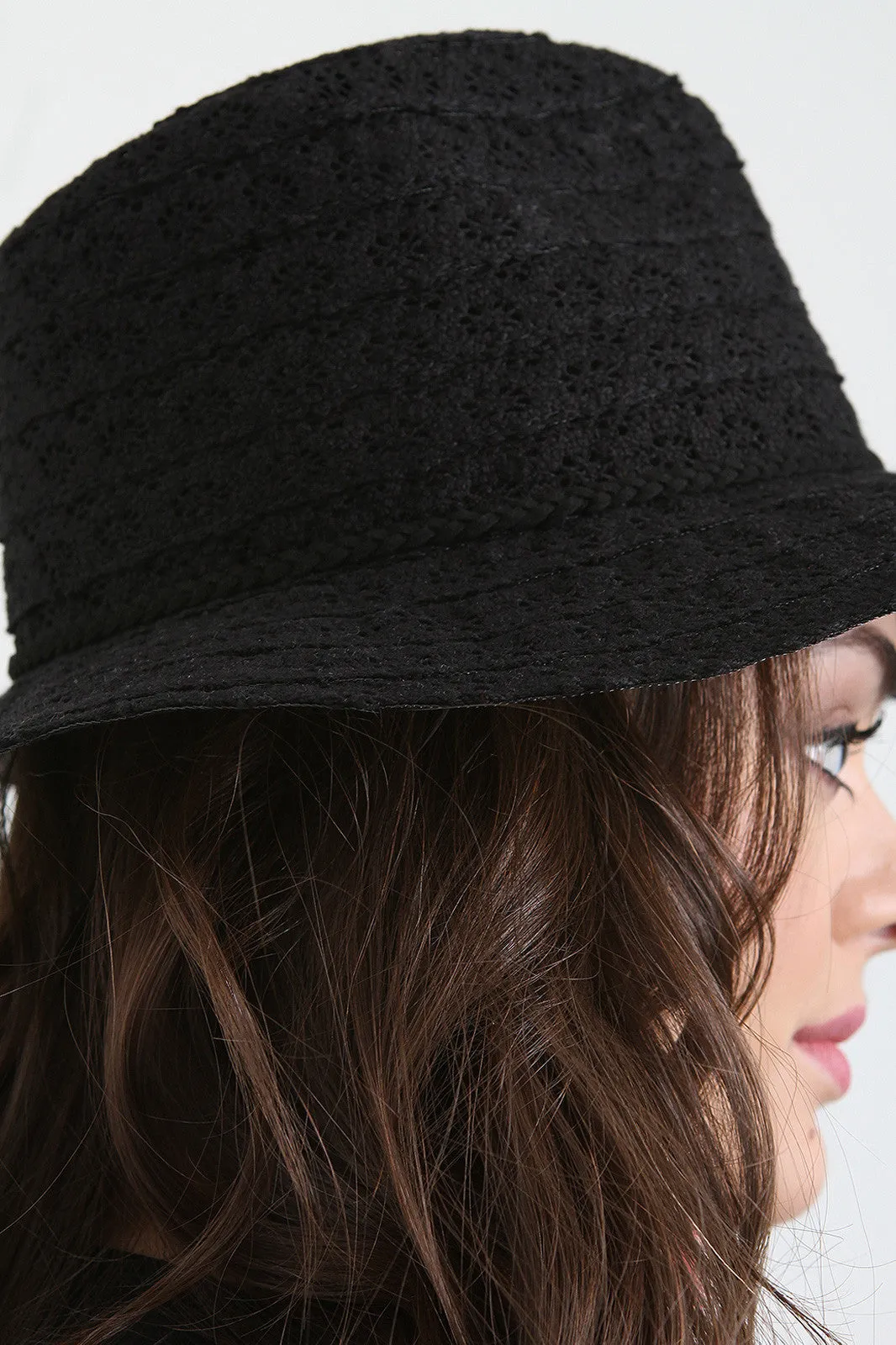 Lace Fedora Hat