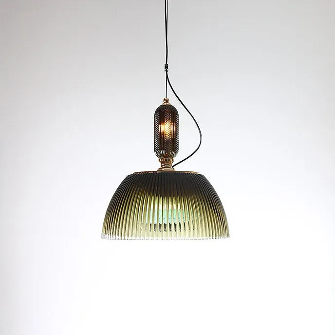 LED Simple Italian Style Glass Modern Pendant Light