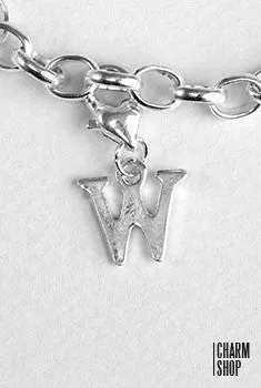 Letter W Dangle Charm