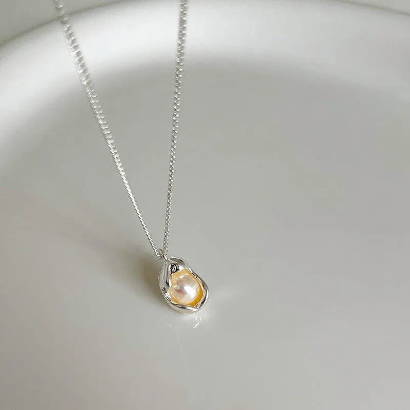 MAC136 High-end Pendant Pearl Necklace