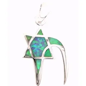 Magen David Chai Pendant