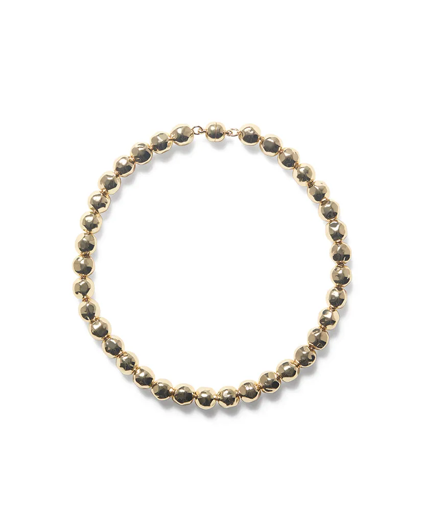 Metal Pearl Choker