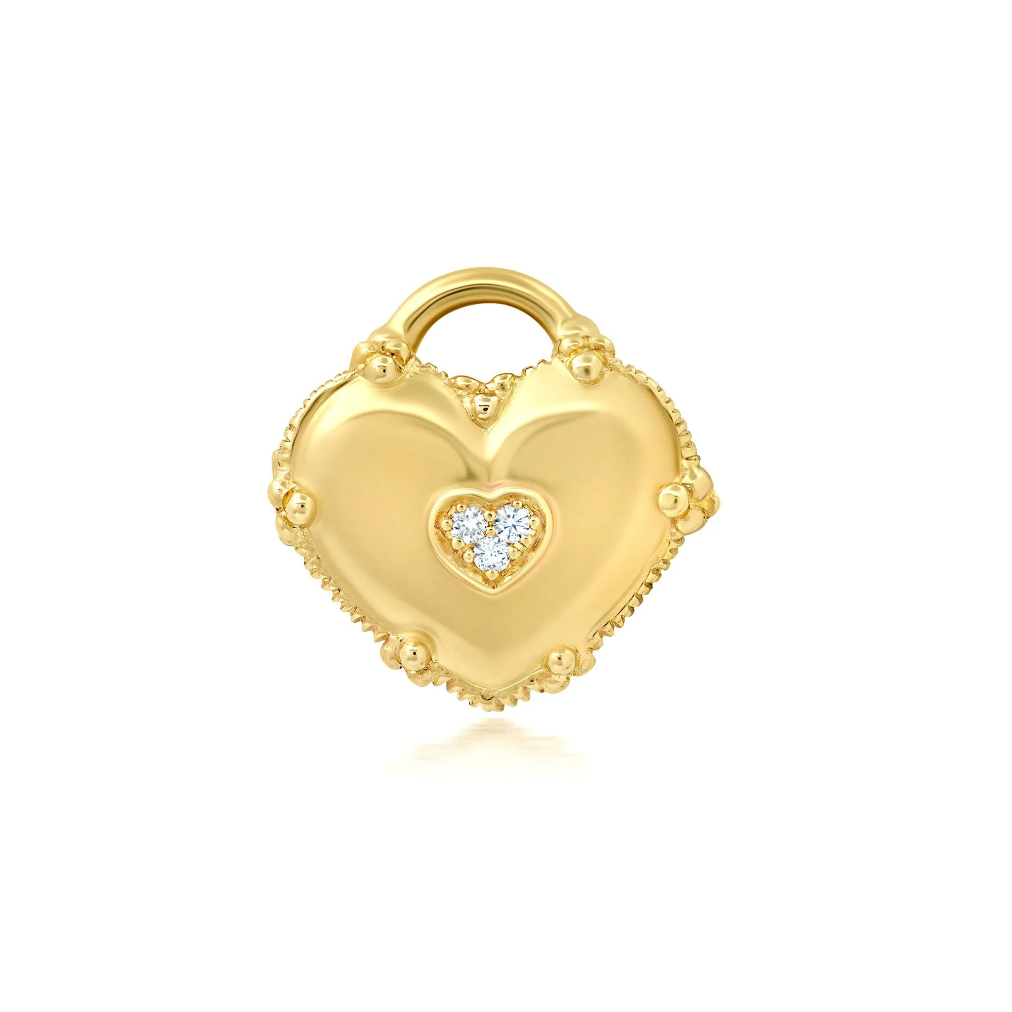 Mini Diamond Heart Locket