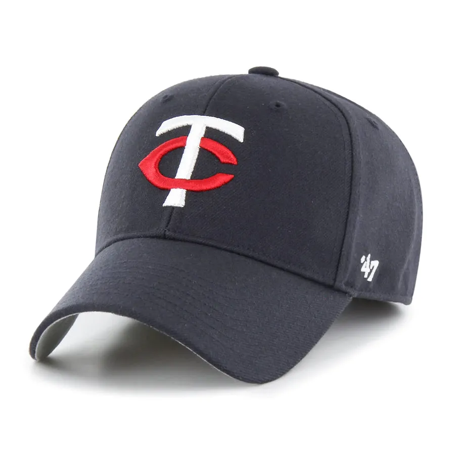 Minnesota Twins '47 MVP Navy TC Logo Adjustable Hat