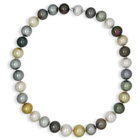 Multi-Colored South Sea Pearl Necklace