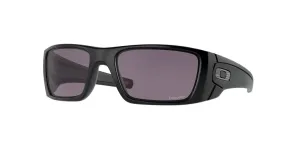 Oakley Mens Fuel Cell Matte Black Frames - Prizm Gray Lens - Non-Polarized Sunglasses