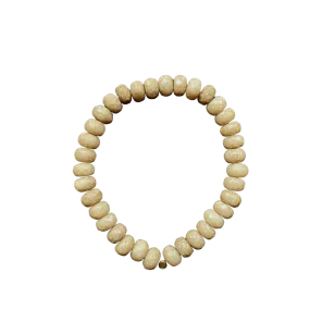 Olive Tan Jade Faceted Rondelle 8mm Bracelet