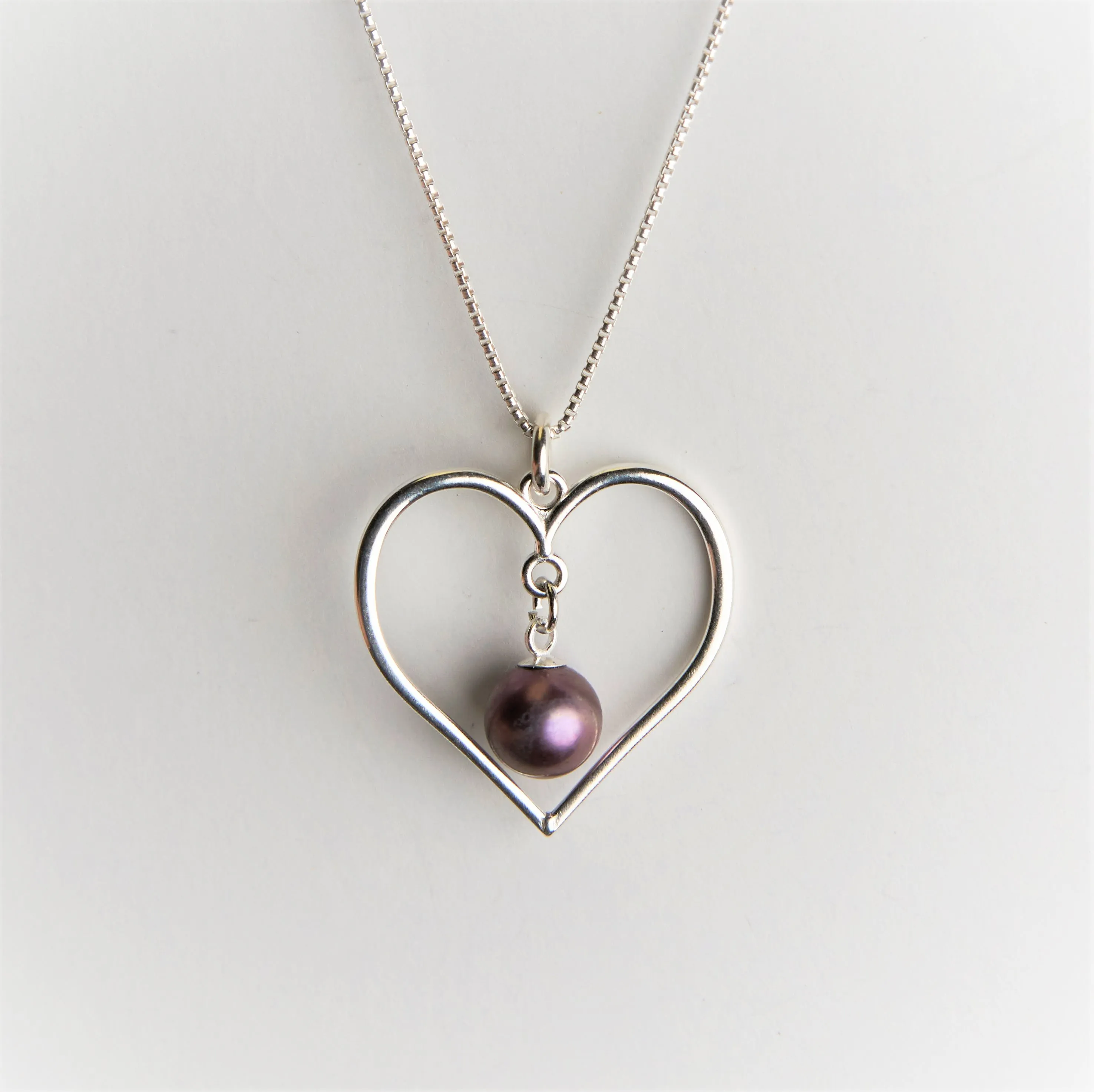 Open Heart Necklace