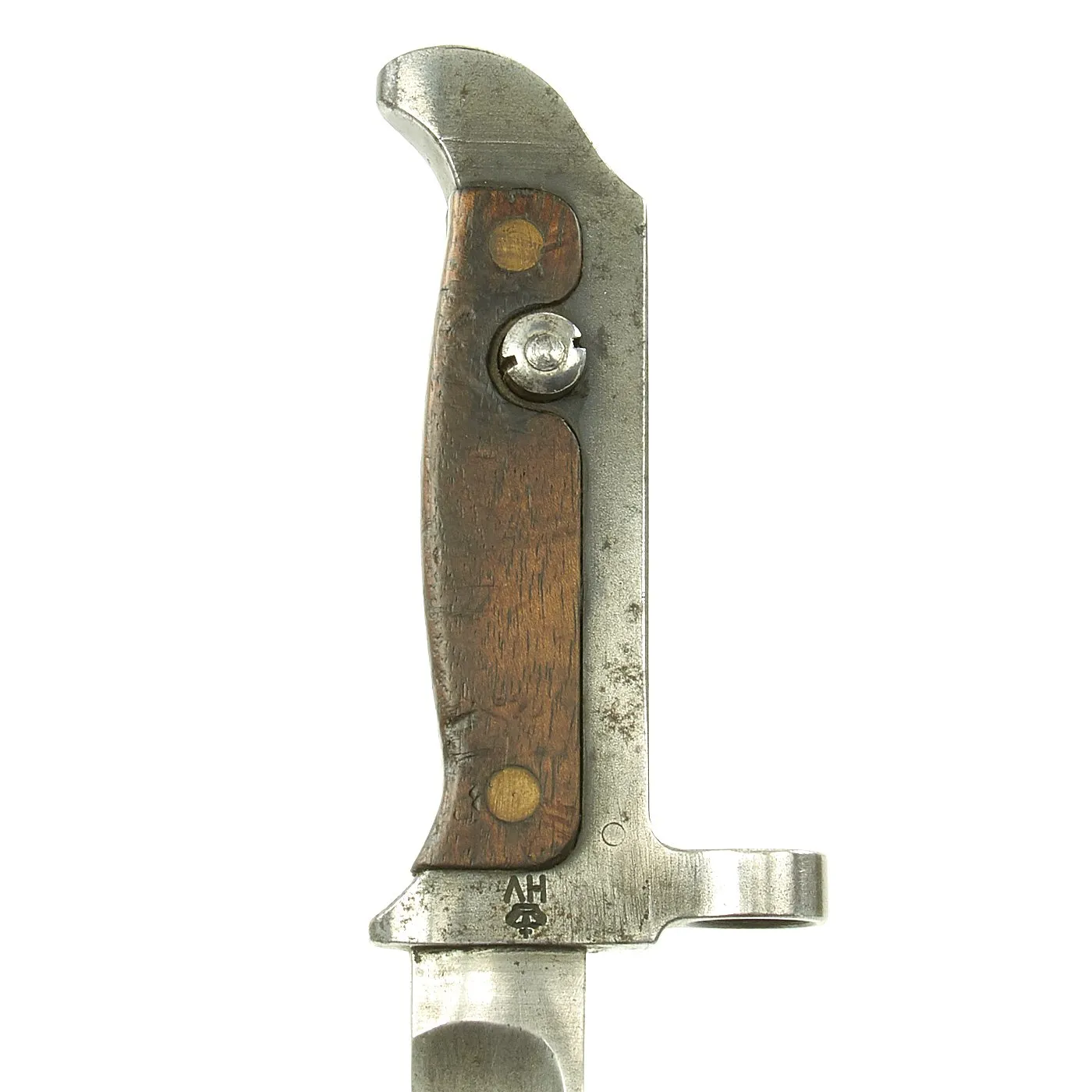 Original Danish Krag–Jørgensen M1915 T-Back Bayonet for Gevær M/89 Rifle with Scabbard