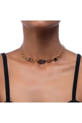 Oval Choker Necklace