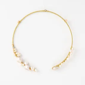 Pearl Bangle Necklace