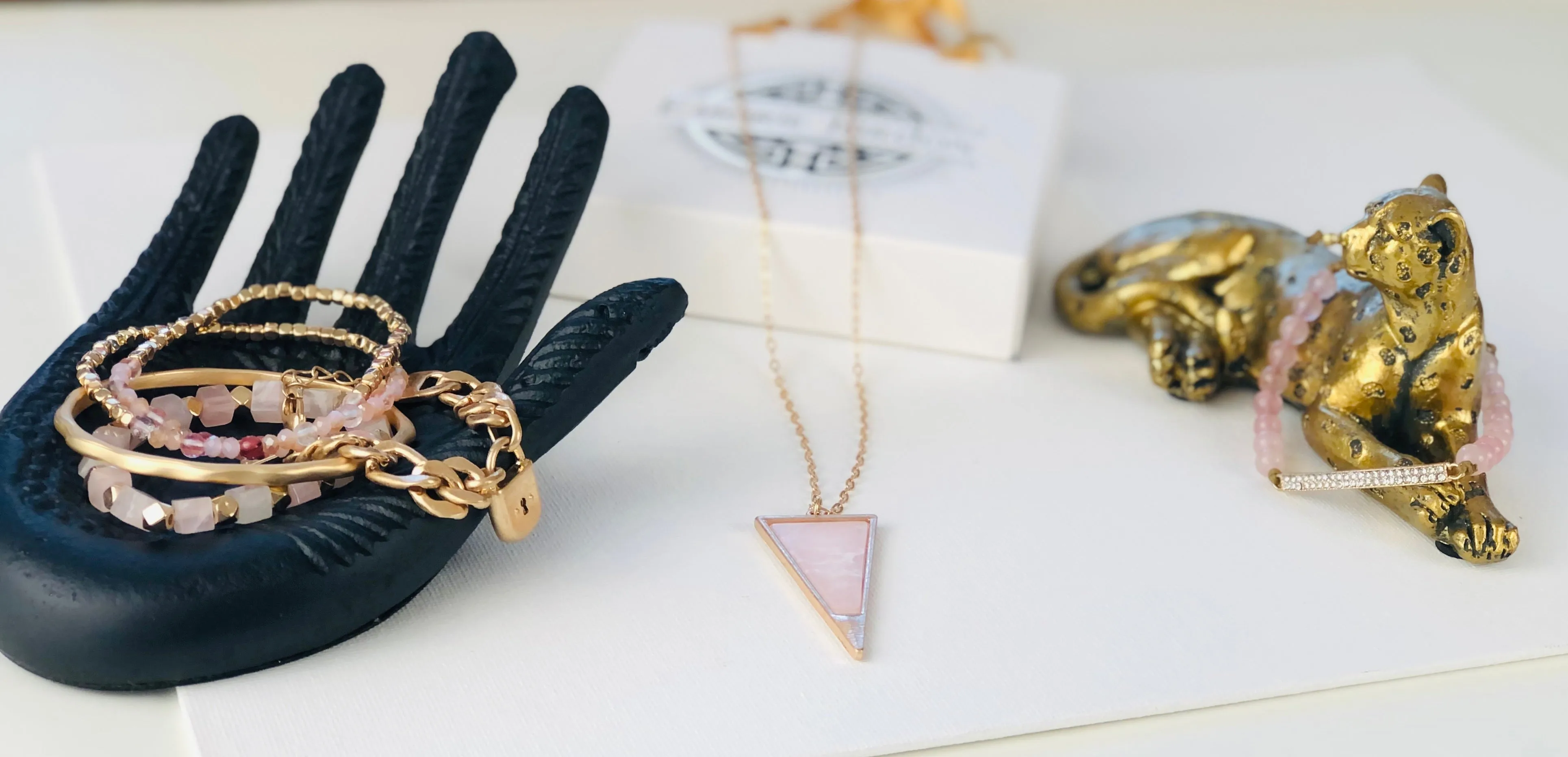 Pretty In Pink Rose Quartz Necklace