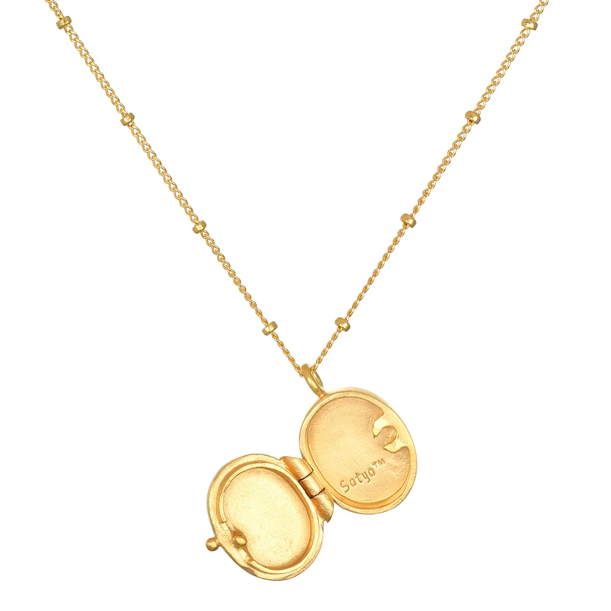 Promise of Potential Lotus Locket Necklace