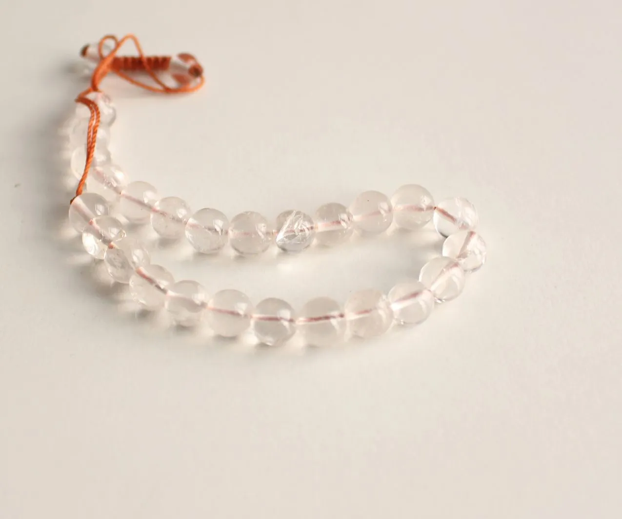 Quartz Crystal Wrist Mala