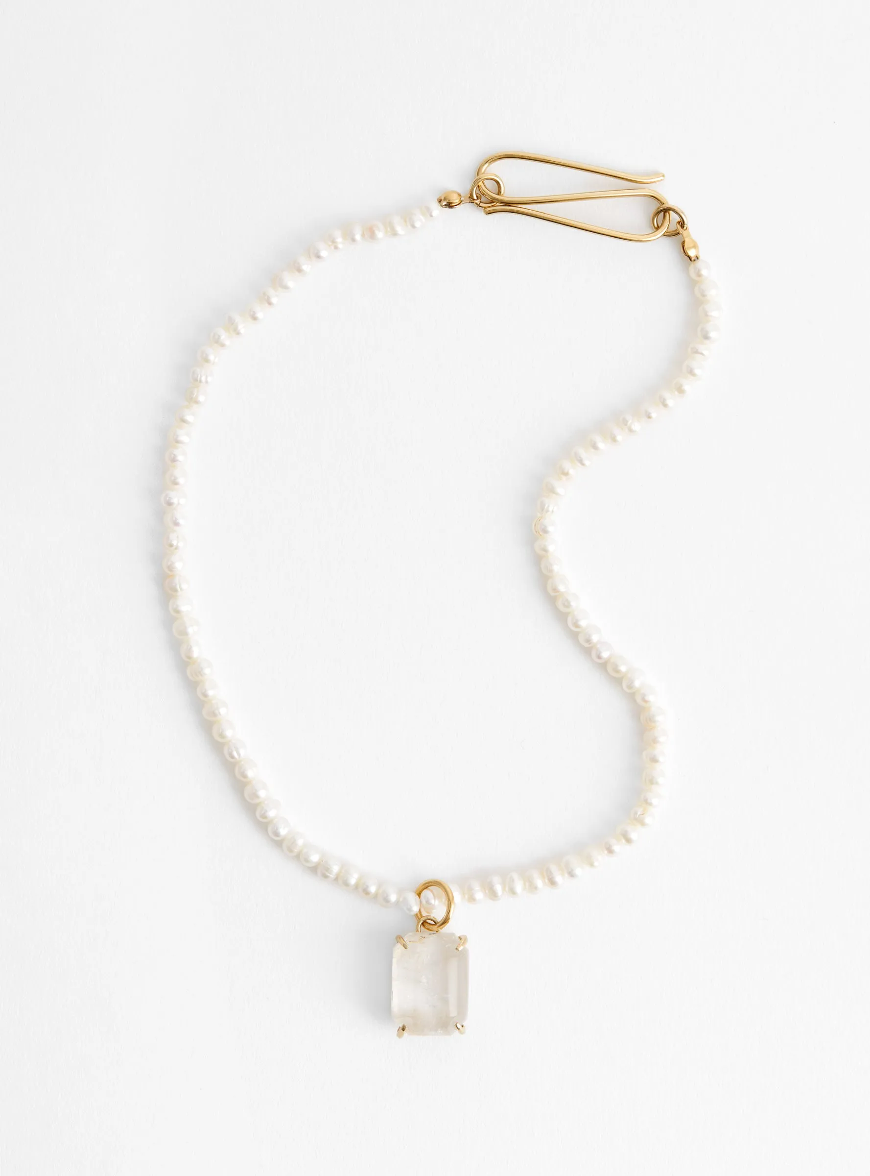 Quartz Pendant Necklace