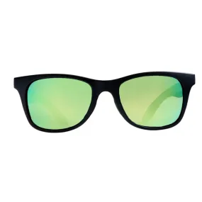 Rheos Unisex Waders Gunmetal Frames Emerald Lens Polarized Sunglasses