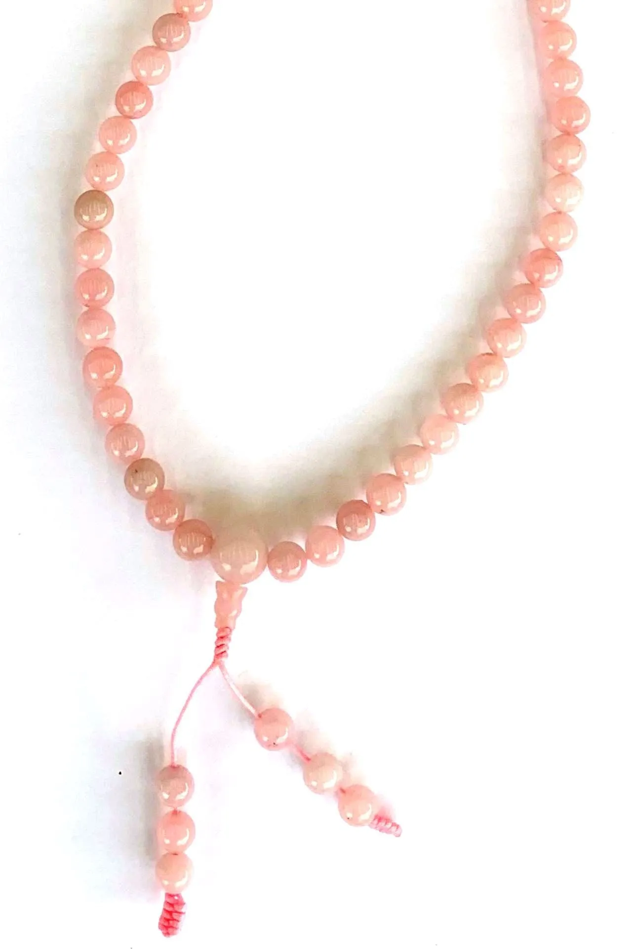 Rose Quartz Mala Necklace