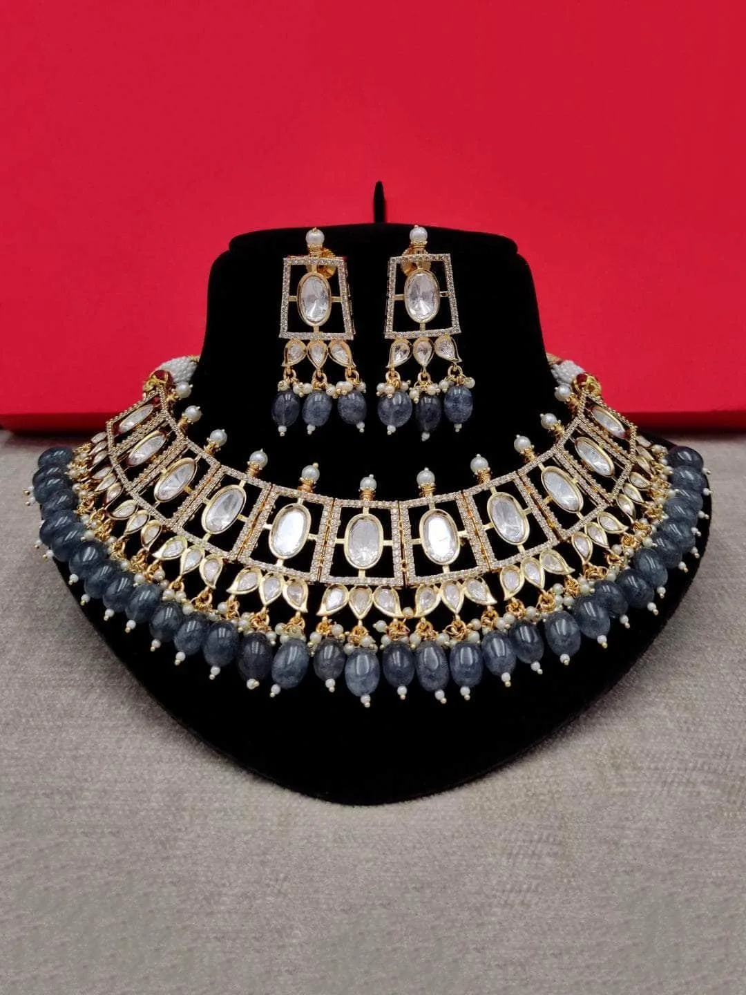 Royal Kundan Pearl Necklace