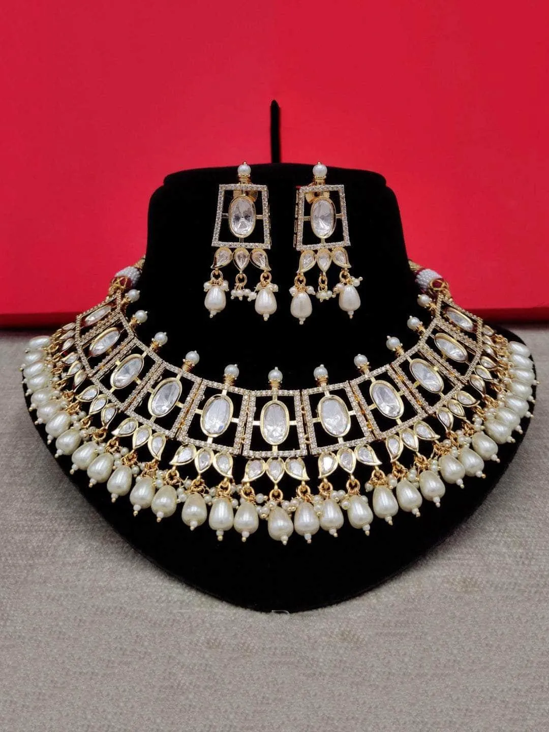 Royal Kundan Pearl Necklace