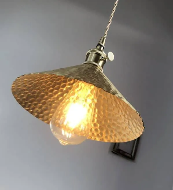 Sager Dimples on my Cheeks Brass Pendant Lamp