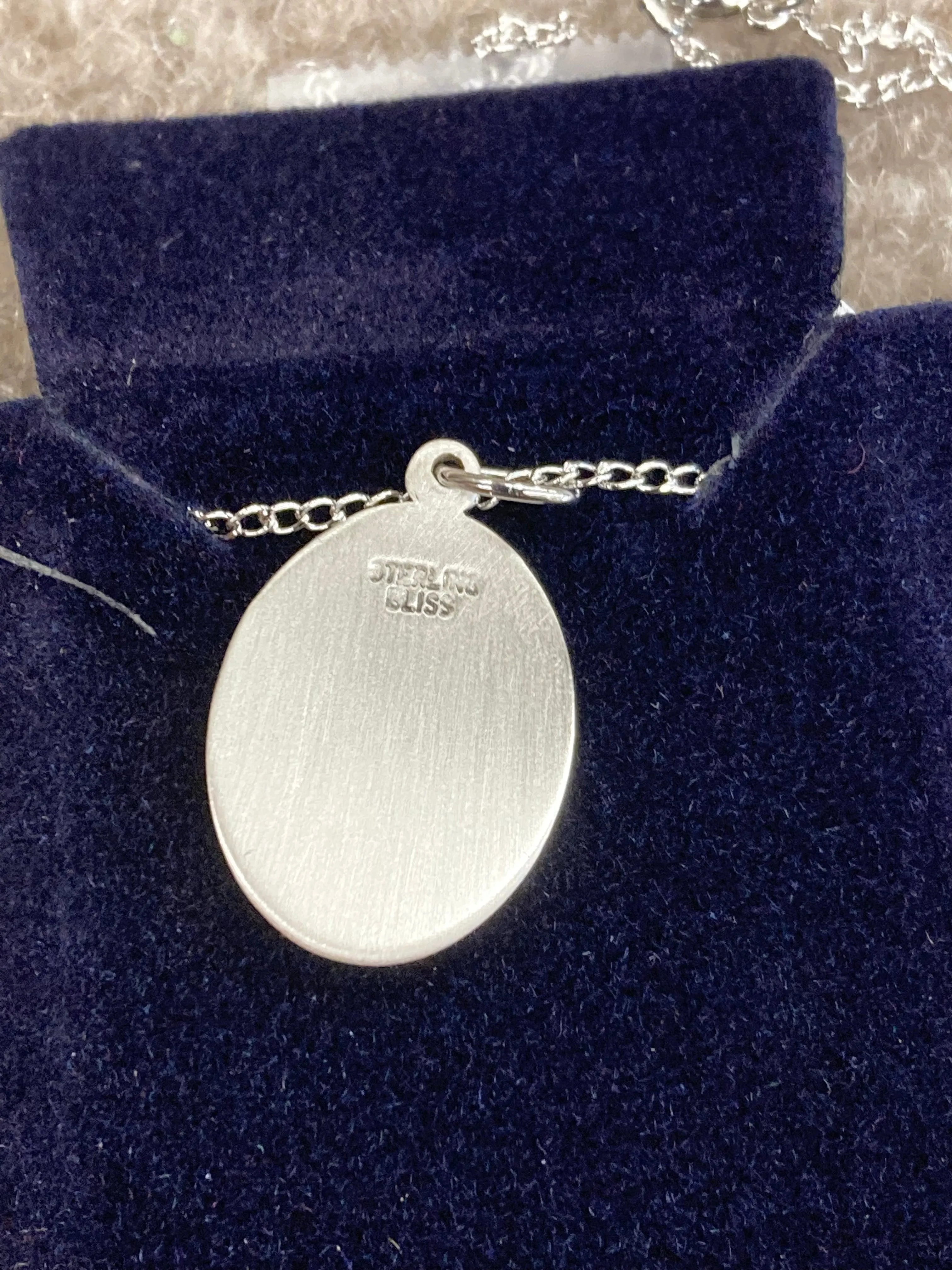 Saint Anastasia Silver Pendant And Chain Religious