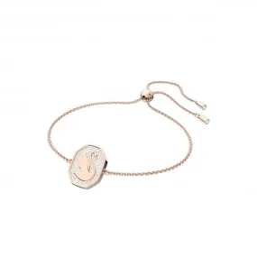 Signum Crystal Rose Gold-tone Plated Bracelet 5621107