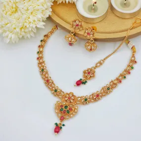 Simran Necklace Set - Available in Three Stunning Colors