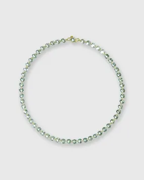 Small Lady Like Necklace in Green Quartz