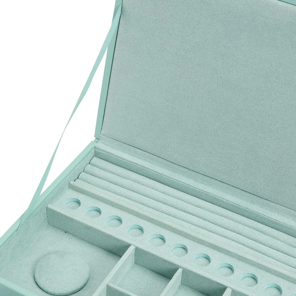 Sophia Jewelry Box With Drawers (Jade)