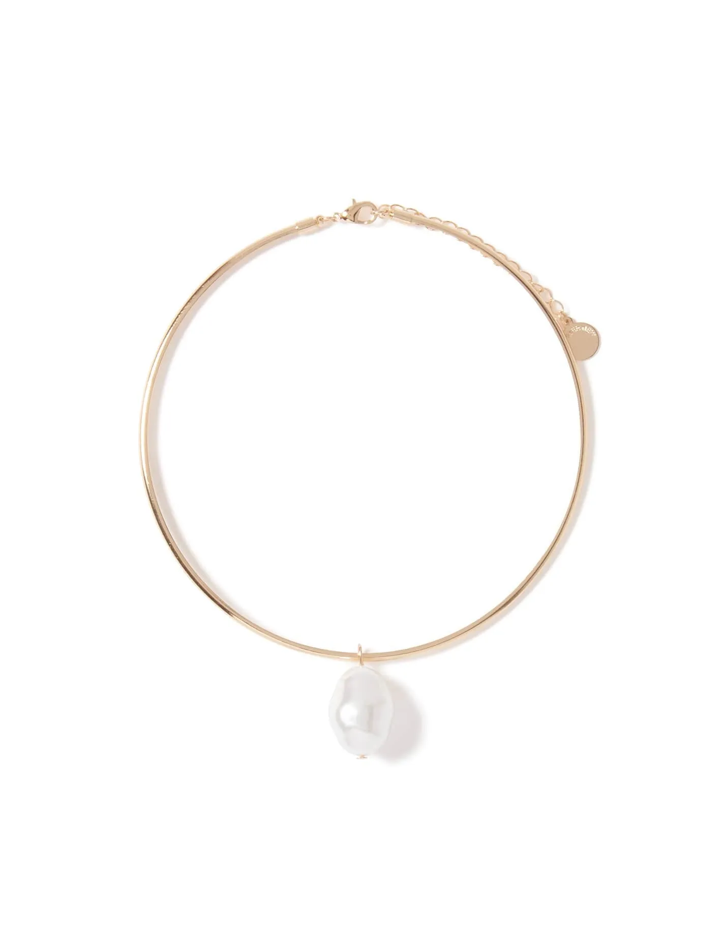 Stella Simple Pearl Choker Necklace