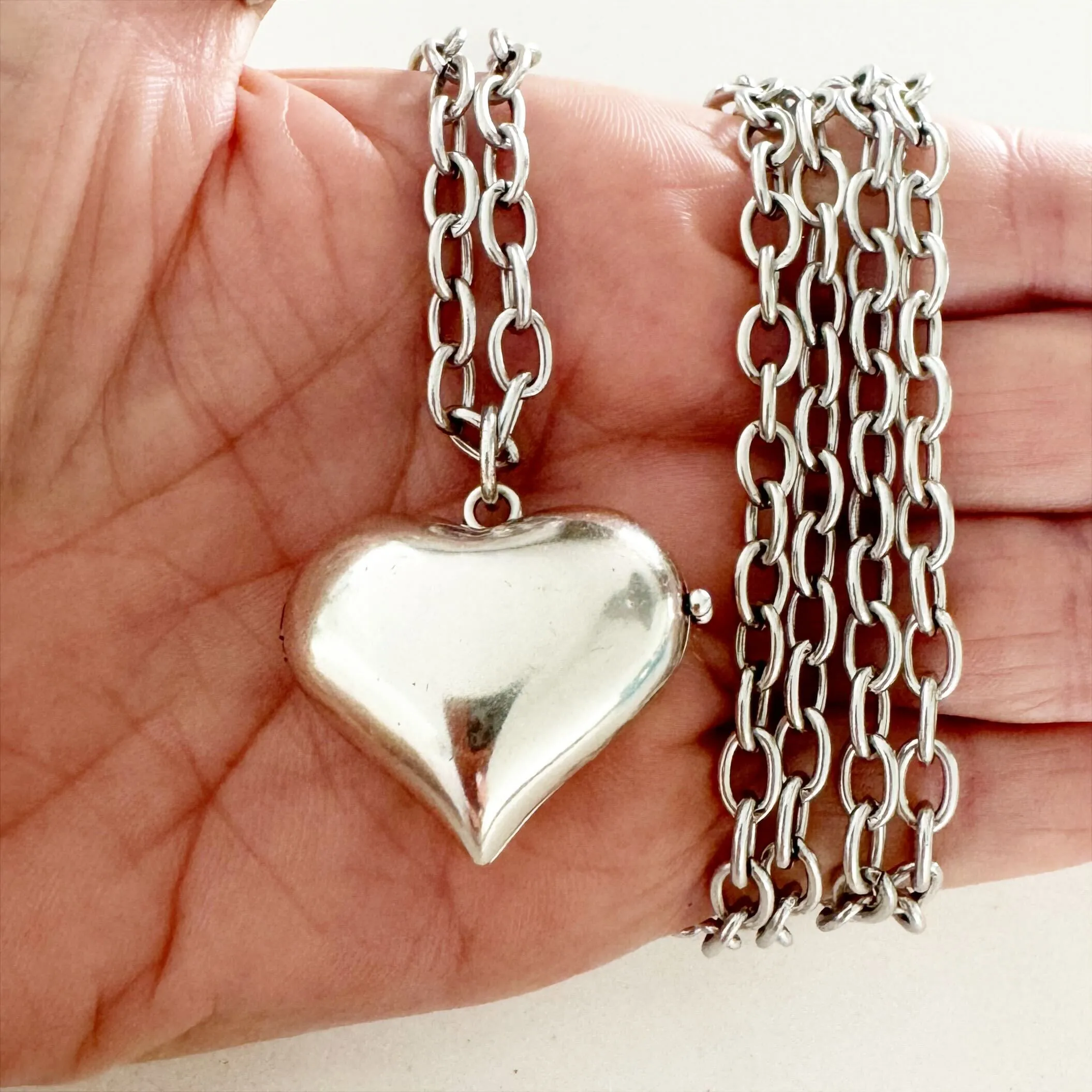 TAKE A DEEP BREATH... | HEART LOCKET | Essential Necklace