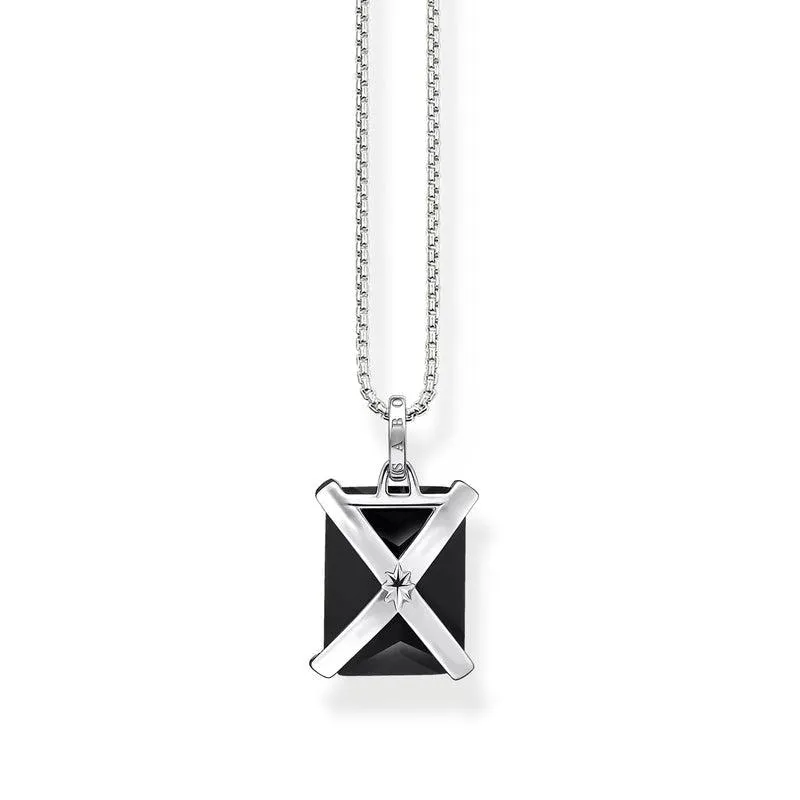 Thomas Sabo Necklace black stone