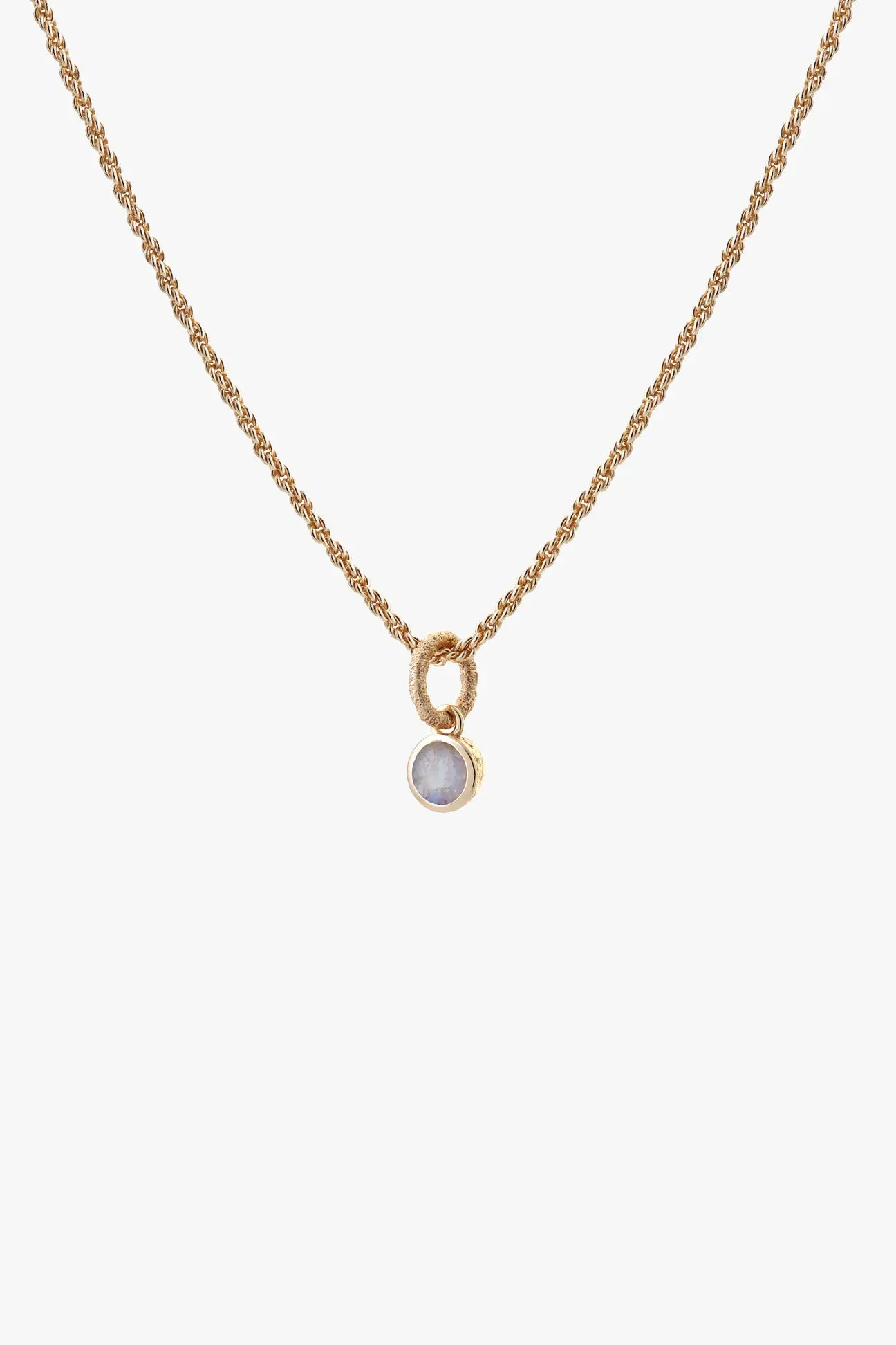 Tutti & Co Birthstone Necklace Gold- Pearl (JUNE) -NE620G