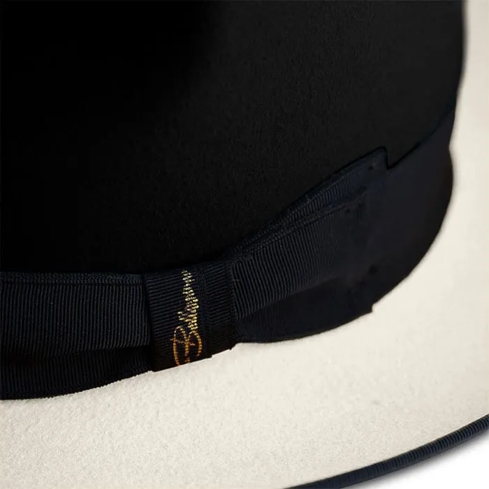 Urban Two Tone Fedora-Black Blue