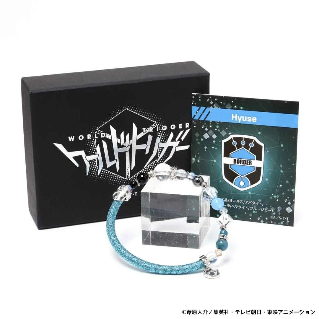 World Trigger Hyuse Wind Cord Bracelet Jewelry Japan Limited